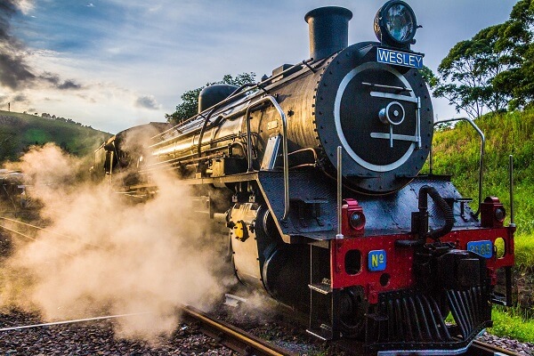 Experience a train journey at Umgeni Steam Rail